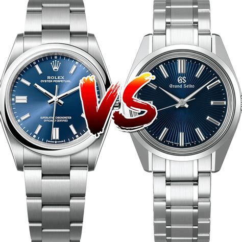 rolex oyster perpetual vs grand seiko|rolex oyster perpetual 36.